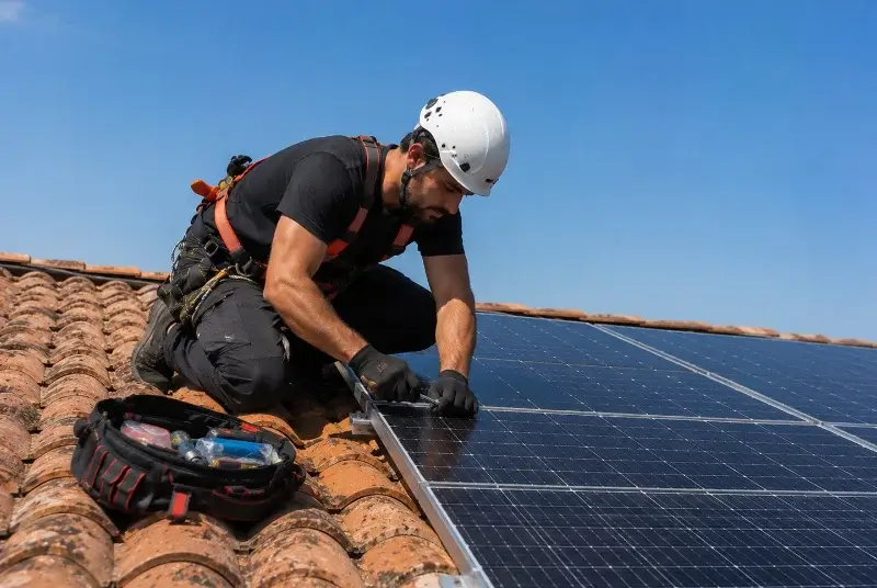 Maintenance et monitoring de panneaux solaires à Baudinard-sur-Verdon