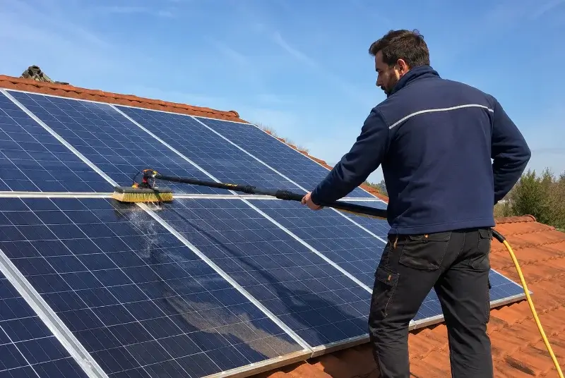 Nettoyage et entretien de panneaux solaires à Baudinard-sur-Verdon